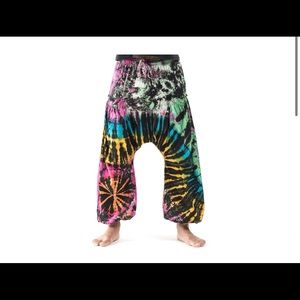 Tie Dye Harem Festival Pants